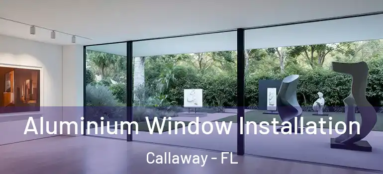  Aluminium Window Installation Callaway - FL