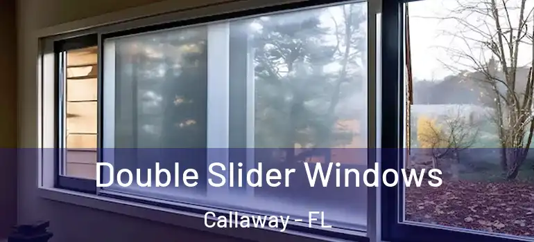  Double Slider Windows Callaway - FL