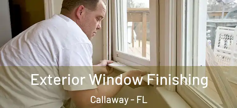  Exterior Window Finishing Callaway - FL