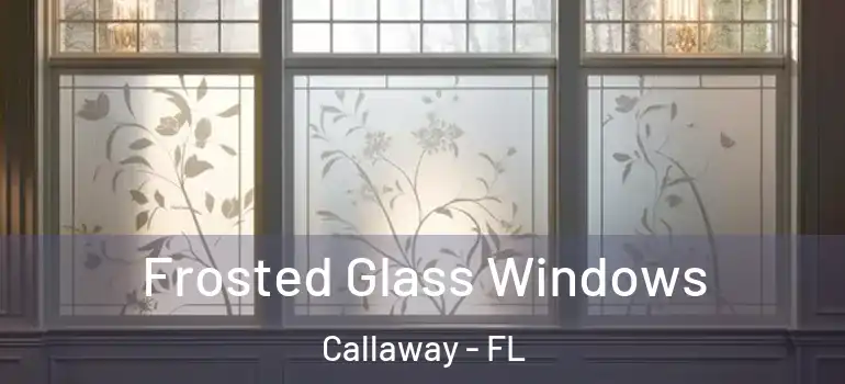  Frosted Glass Windows Callaway - FL