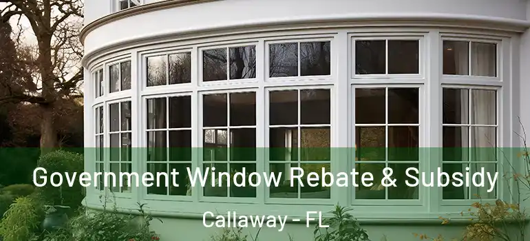  Government Window Rebate & Subsidy Callaway - FL