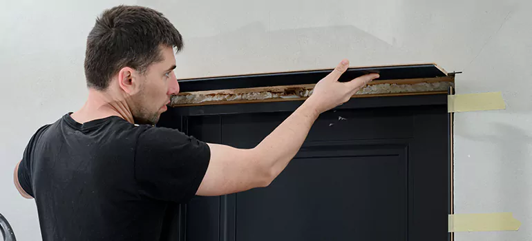 Wood Door Hole Repair in Callaway, FL