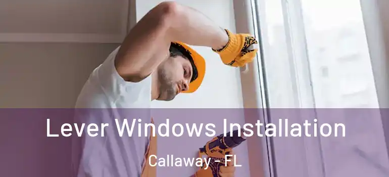  Lever Windows Installation Callaway - FL