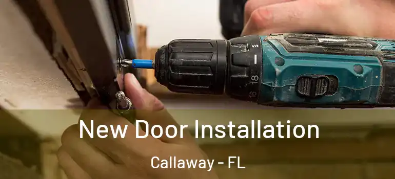  New Door Installation Callaway - FL