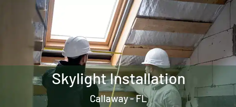  Skylight Installation Callaway - FL