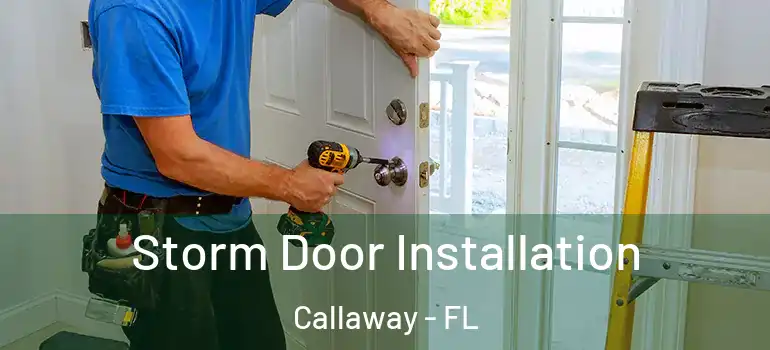  Storm Door Installation Callaway - FL
