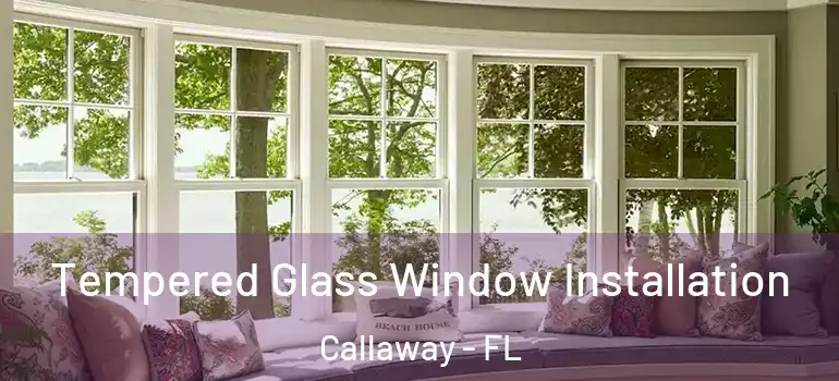  Tempered Glass Window Installation Callaway - FL