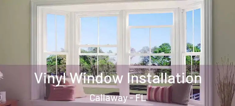  Vinyl Window Installation Callaway - FL