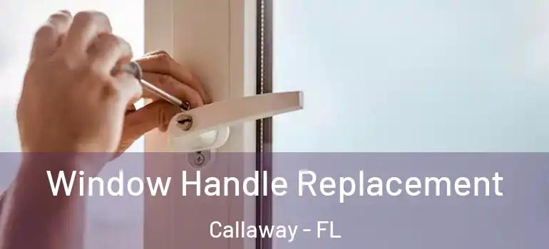  Window Handle Replacement Callaway - FL