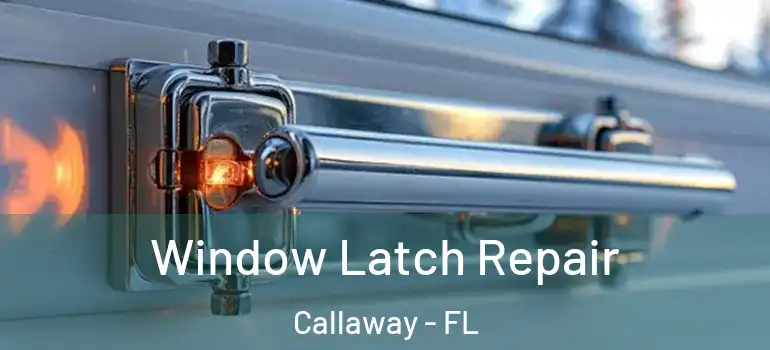  Window Latch Repair Callaway - FL