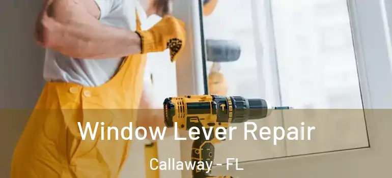  Window Lever Repair Callaway - FL