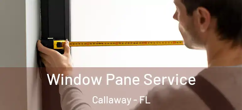  Window Pane Service Callaway - FL